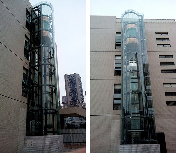 广州海珠区委党校旧楼电梯加装项目